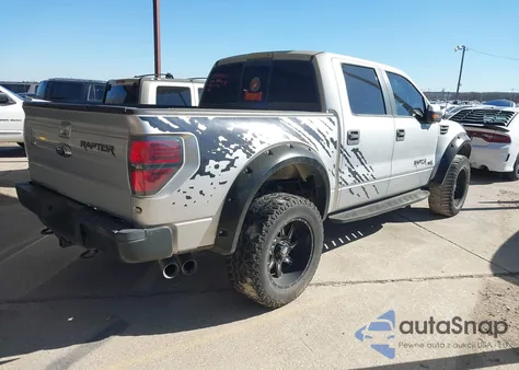 2011 Ford F-150 Svt Raptor from USA, damaged, VIN 1FTFW1R65BFC27237